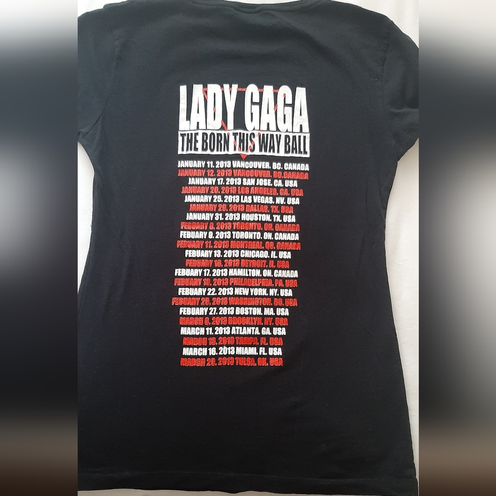 LADY GAGA Concert T-shirt